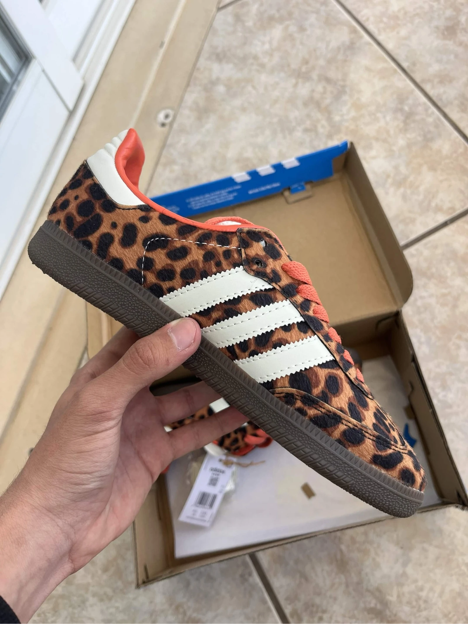 adidas women's standard leopard print sneakers – photo 2